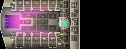 Seat view from Lower