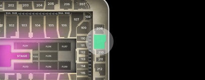 Seat view from Upper