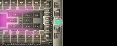 Seat view from Upper