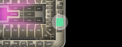 Seat view from Upper