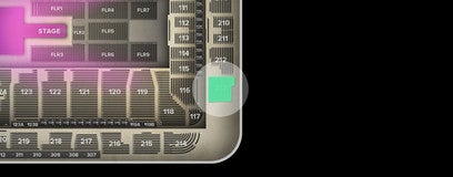 Seat view from Upper