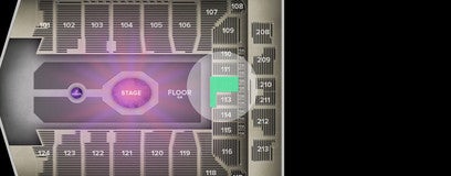 Seat view from Lower