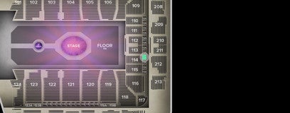 Seat view from Theatre Box