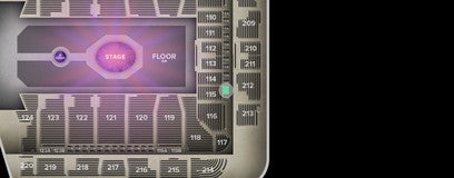 Seat view from Theatre Box