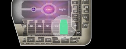 Seat view from Lower