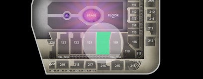 Seat view from Lower