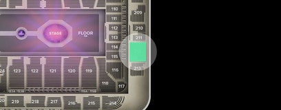 Seat view from Upper