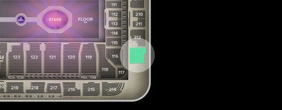 Seat view from Upper