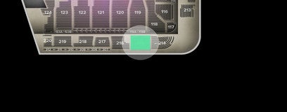 Seat view from Upper