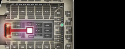 Seat view from Club Seats