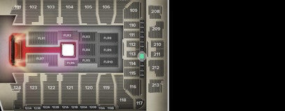 Seat view from Club Seats