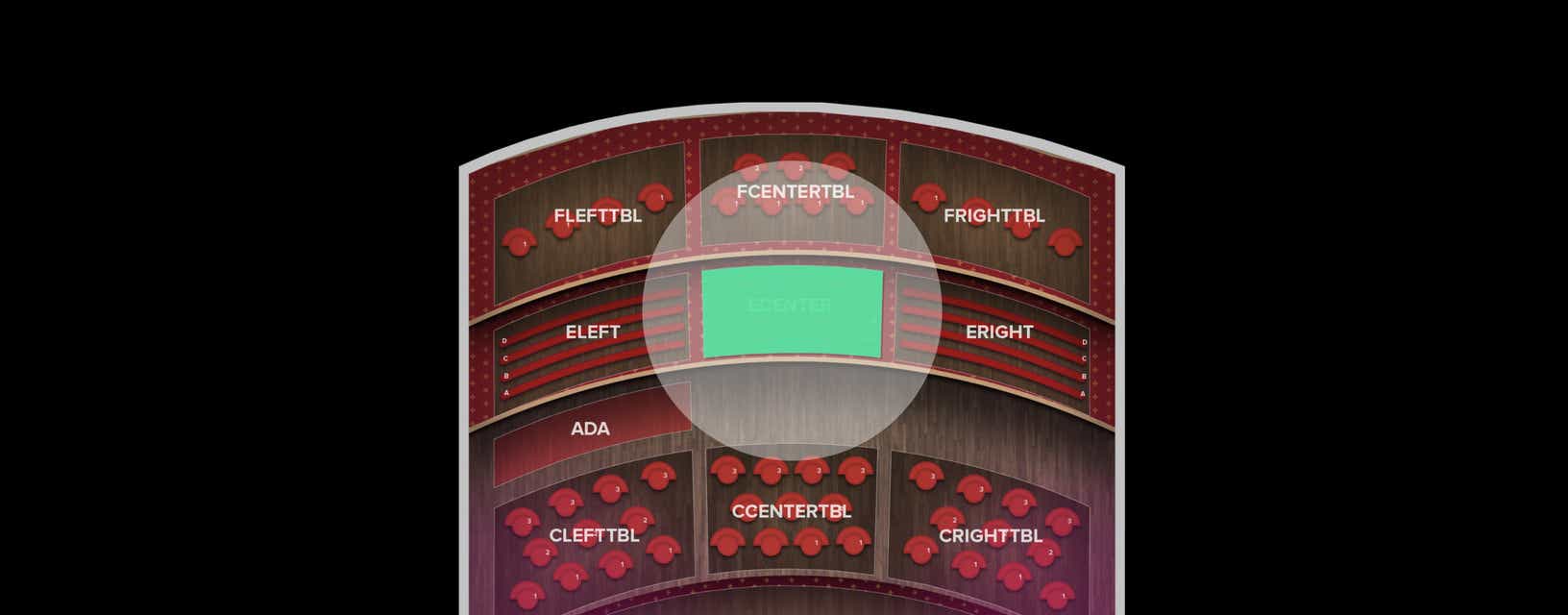 Seat view from Balcony