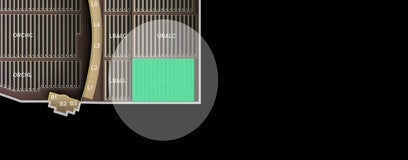 Seat view from Upper Balcony Left