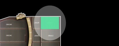 Seat view from Upper Balcony Right