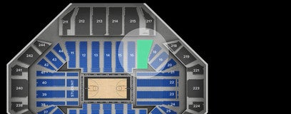 Seat view from Lower Corner