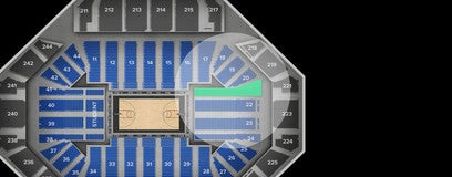 Seat view from Lower Baseline