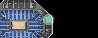 Seat view from Upper Baseline