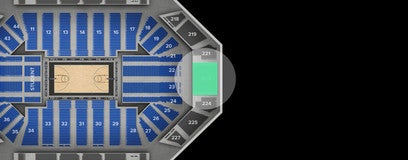 Seat view from Upper Baseline