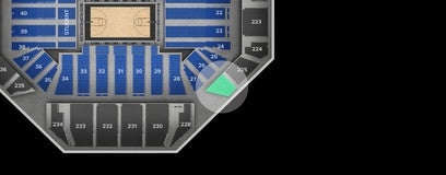 Seat view from Upper Corner