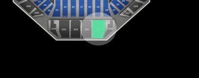 Seat view from Upper Center