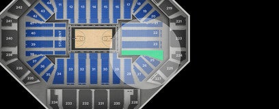 Seat view from Lower Baseline