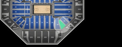 Seat view from Lower Corner