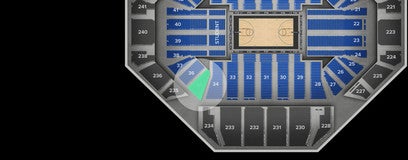 Seat view from Lower Corner