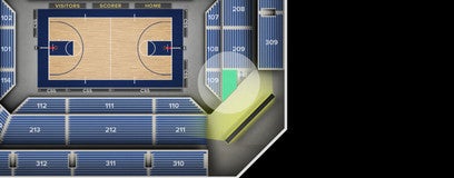 Seat view from Middle