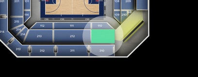 Seat view from Middle