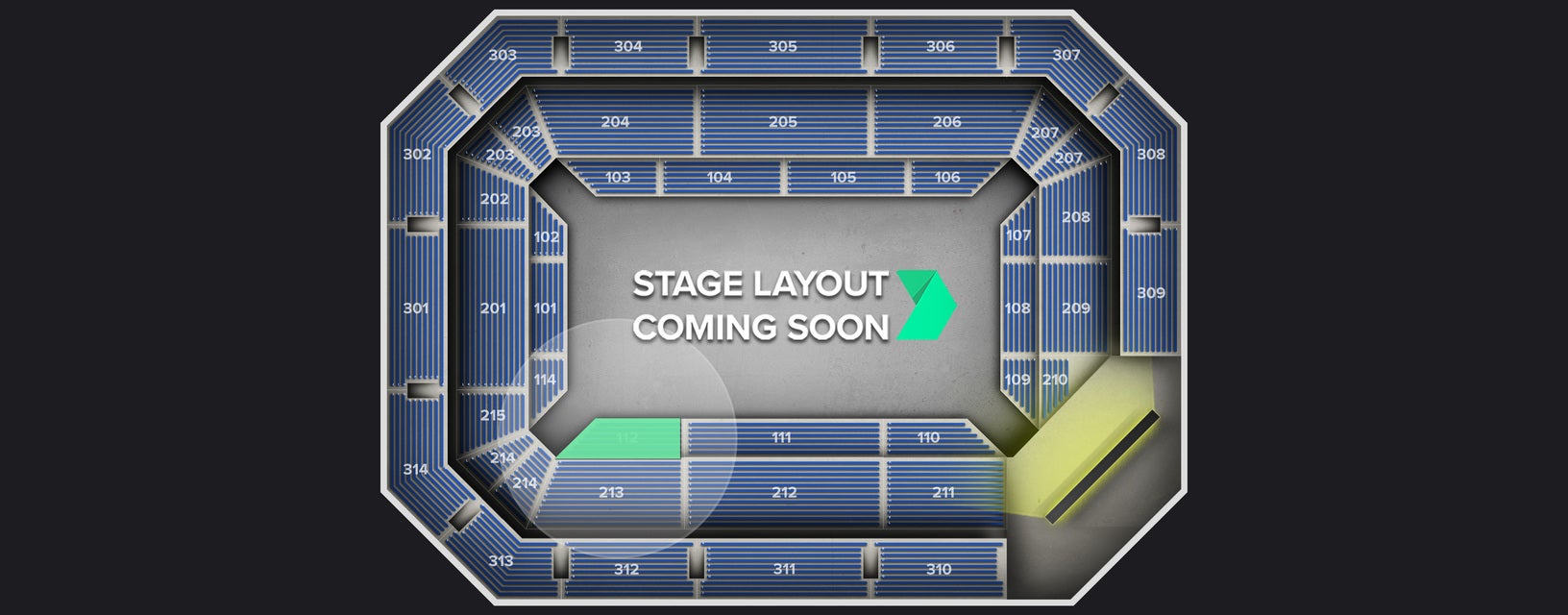 Seat view from Lower