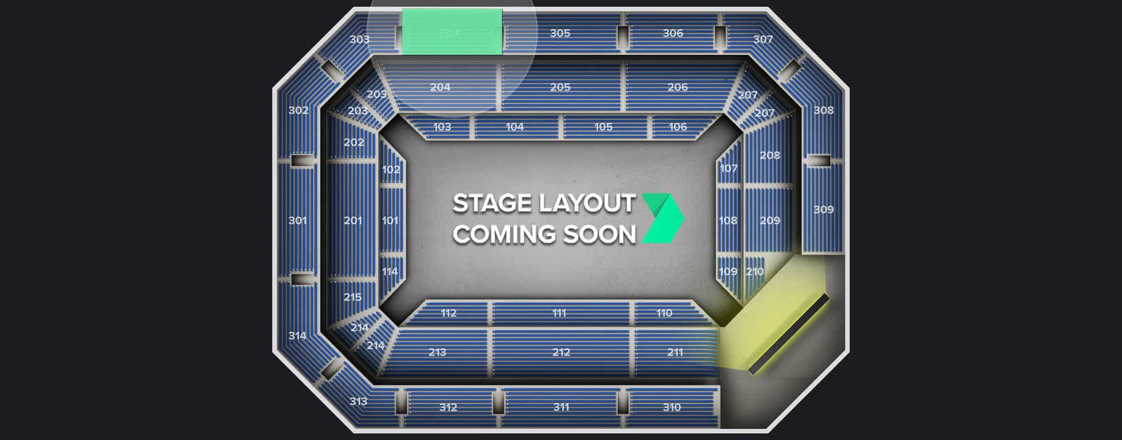 Seat view from Upper