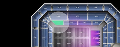 Seat view from Lower