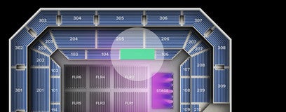 Seat view from Lower