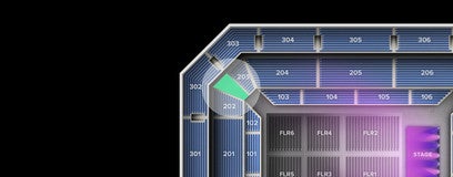 Seat view from Middle