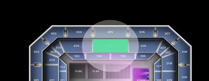 Seat view from Middle