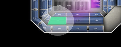 Seat view from Middle