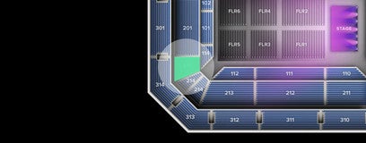 Seat view from Middle