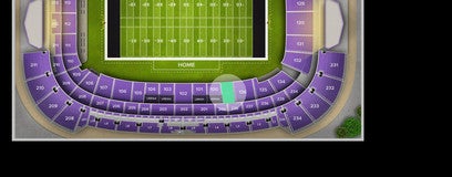 Seat view from Lower Sideline
