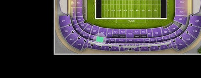 Seat view from Upper Sideline
