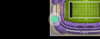 Seat view from Upper Endzone
