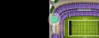 Seat view from Upper Endzone