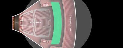 Seat view from Lower Balcony