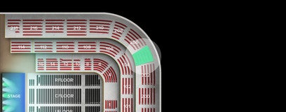 Seat view from Upper