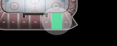 Seat view from Section