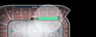 Seat view from Section