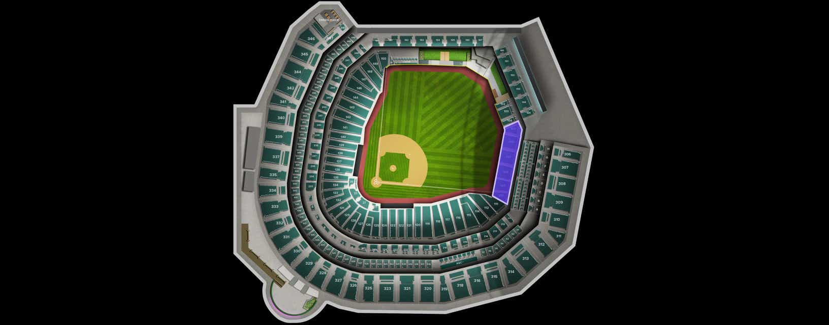 Seat view from Main Level