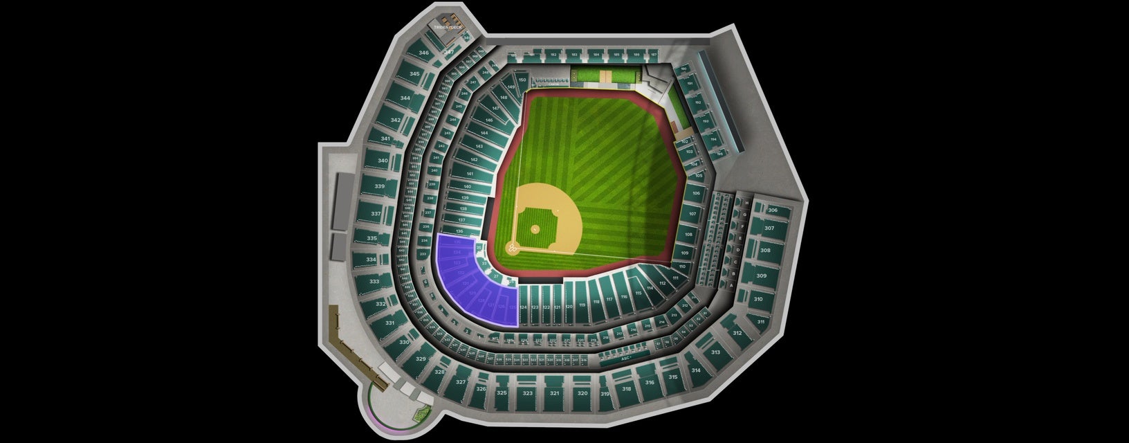 Seat view from Main Level