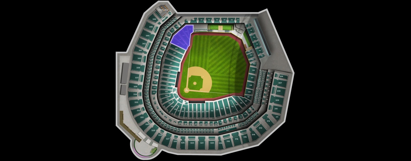 Seat view from Main Level