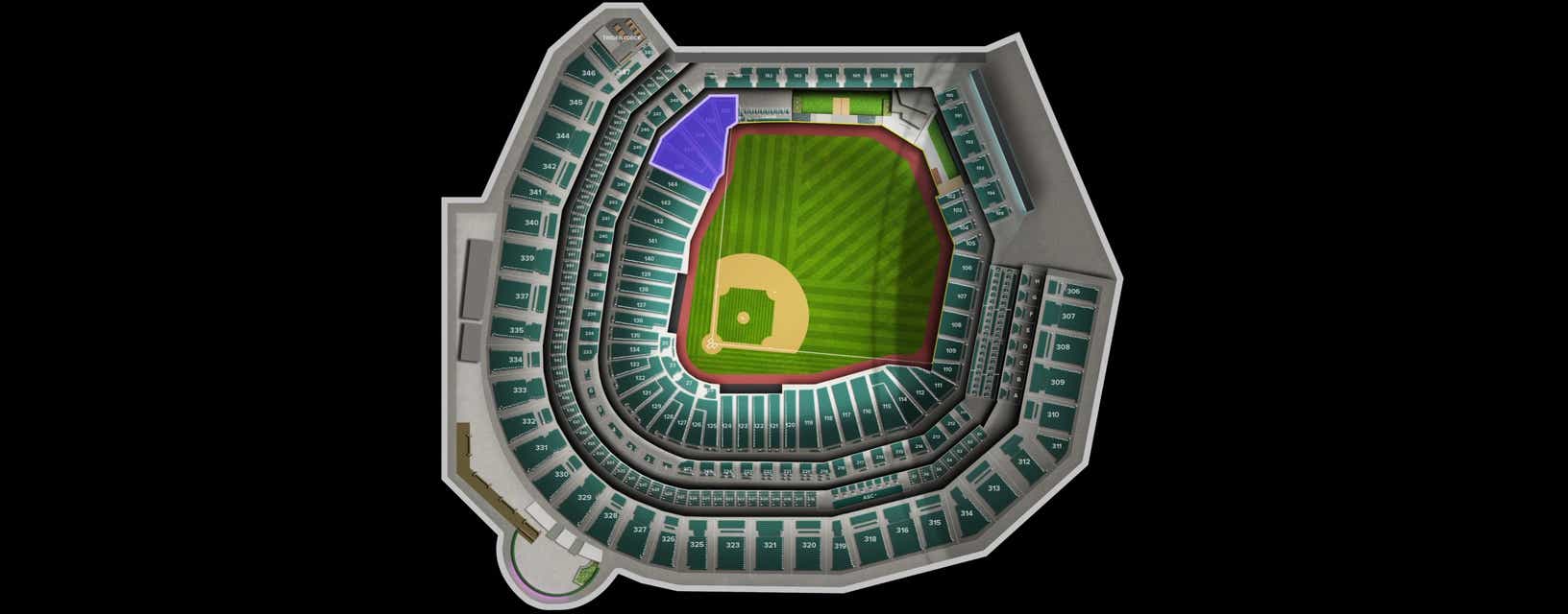 Seat view from Main Level
