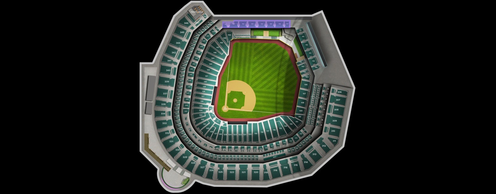 Seat view from Bleachers
